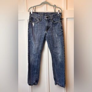 American Eagle Jeans Men’s 30 X 30 Slim Straight Jeans Pants Grunge Skater Y2K